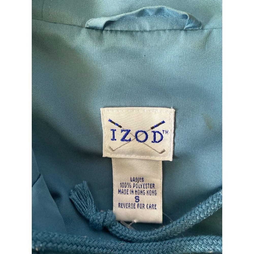 Women's Vintage Izod‎ Two Piece Hooded Track Suit Green Jacket Small Pant Medium - Picture 3 of 16